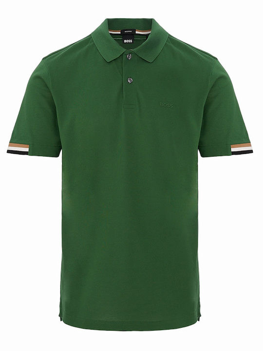 Hugo Boss Parlay Herren Shirt Kurzarm Polo Grün