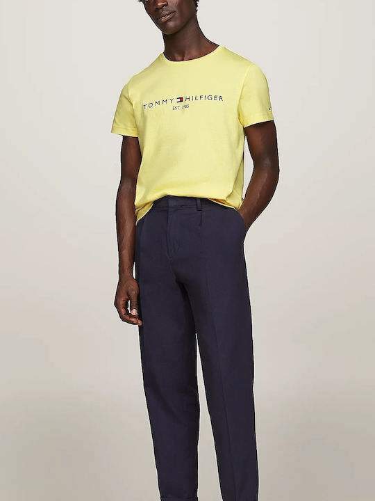 Tommy Hilfiger T-shirt Κίτρινο