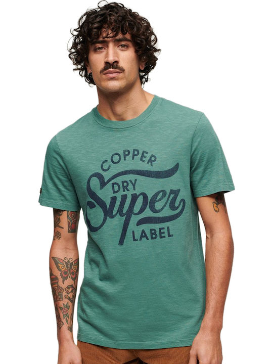 Superdry Copper Label Tricou Verde