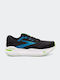 Brooks Ghost Max Sport Shoes Running Black / Atomic Blue / Jasmine