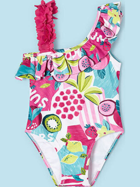 Mayoral Kids Swimwear One-Piece Fuchsia
