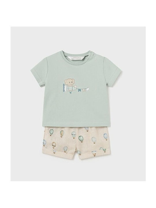 Kids' Set with Shorts Summer 2pcs Petrol (Item J062)