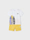 Mayoral Kids Set with Shorts Summer 2pcs White