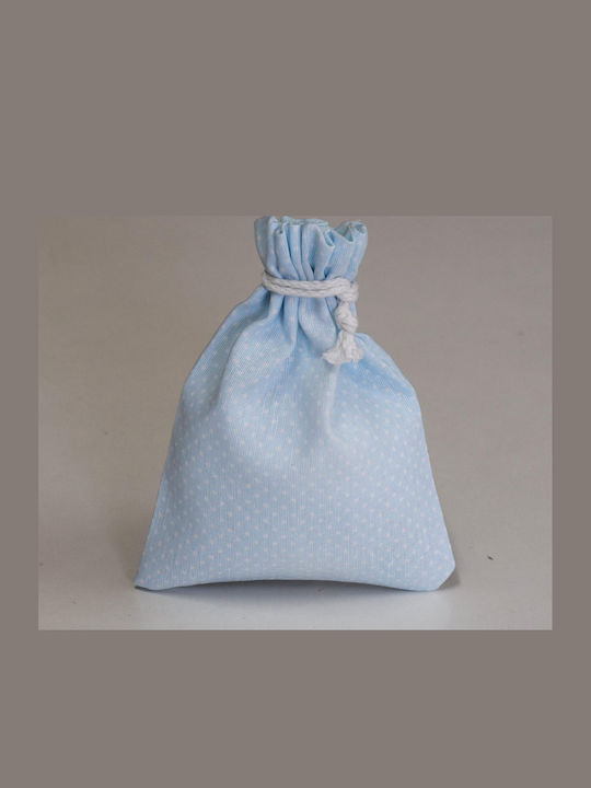 Decocraft Stoff Beutel für Geschenke Blau 14x18...