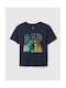 GAP Kinder-T-Shirt Blau