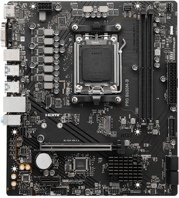 MSI PRO B650M-B Motherboard Micro ATX with AMD AM5 Socket