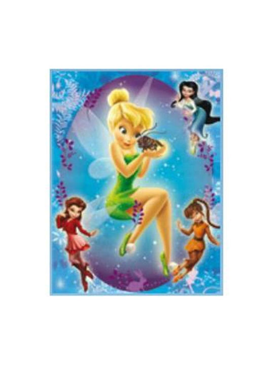 Kids Fleece Blanket Tinkerbell 150x200cm Blue