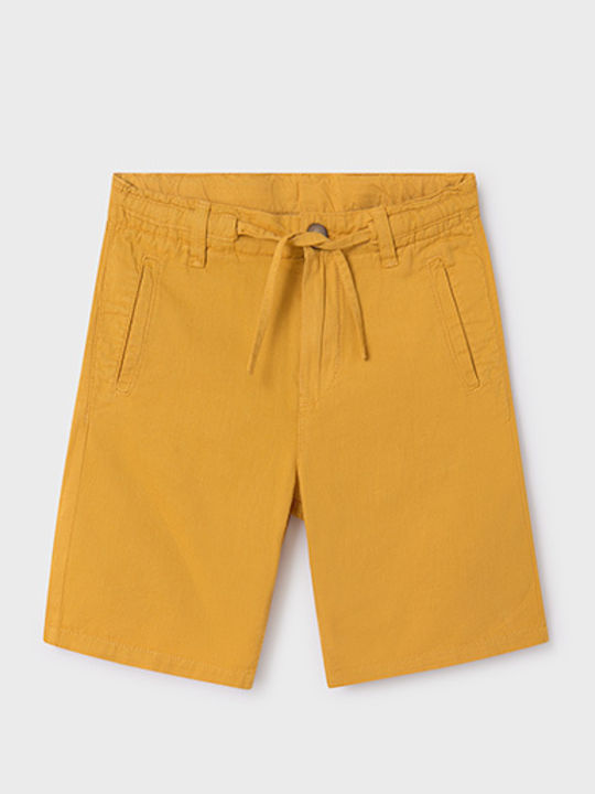 Kids' Shorts/Bermudas Fabric Mustard