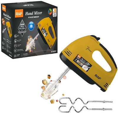 Raf Hand Mixer 100W Yellow