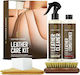 Leather Expert Set De Curățare Strălucire și Protecție Pentru Piese Din Piele Auto 250ml