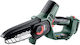 Metabo Ms Κλαδευτικό Αλυσοπρίονο Μπαταρίας 18V 1.6kg με Λάμα 15cm