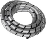 Maclean Energy Cable Spiral Tubes Gray 1pcs