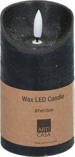 Atmosphera Decorative Lighting Articasa LED Warm White Wax Polish 7x7x13cm