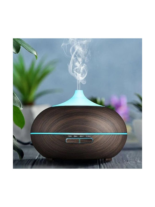 Lumini LED Dispozitiv de aromaterapie Ultrasonic Essential Verde 400ml 0147823879433