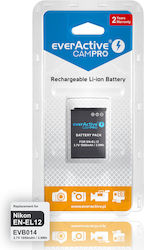 everActive En-el12 (evb014) Μπαταρία 1050mAh Συμβατή με Nikon