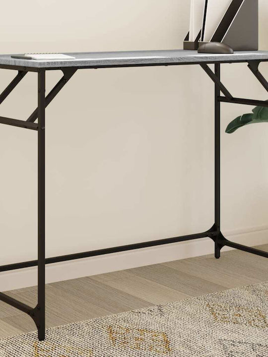 Desk Grey Sonoma 100x45x76cm