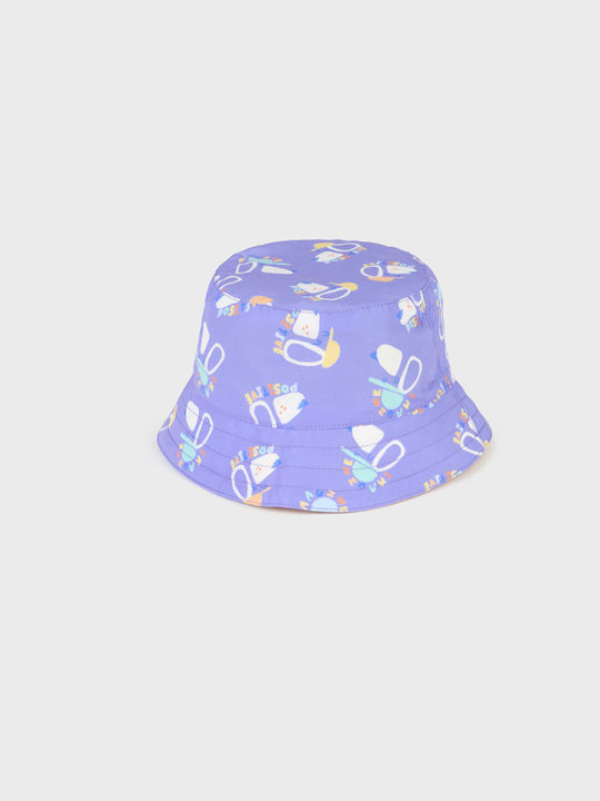 Mayoral Kids' Hat Fabric Lilac