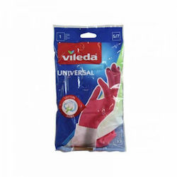 Vileda Oven Gloves Universal Plastic Small Pink 2pcs