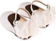 Babywalker White Baptism Leather Pumps