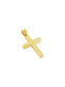 Herren Gold Kreuz 14K