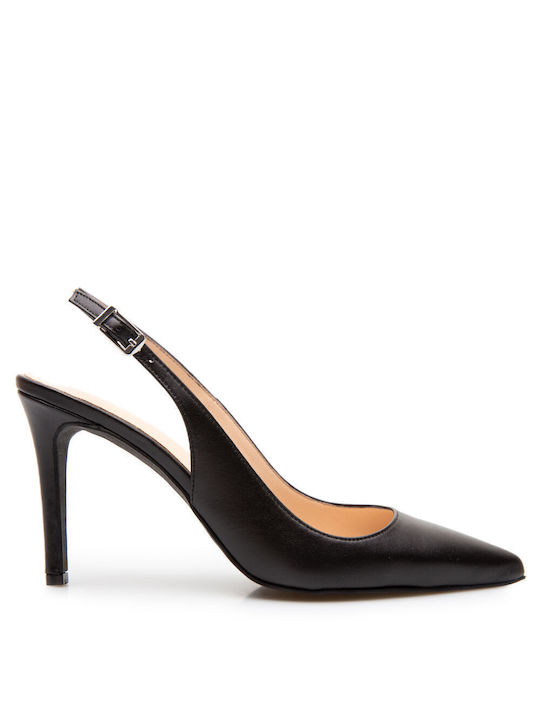 Labrini Black Heels