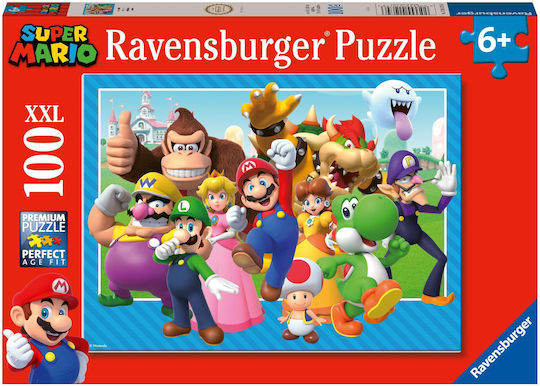 Παιδικό Puzzle Super Mario για 6+ Ετών 100pcs Ravensburger