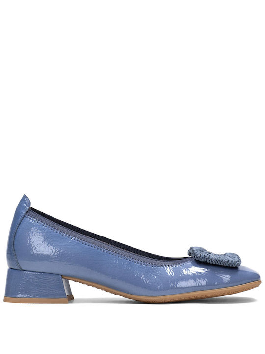 Hispanitas Leder Pumps Hellblau