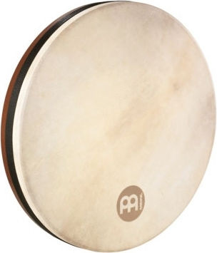 Meinl Bendir Fd22t Hand Drum 22 Inches African Brown 22 Inches with Natural Leather