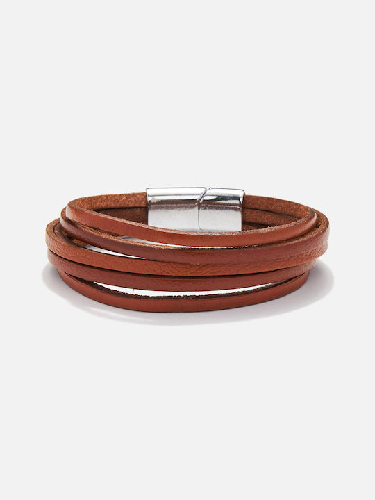 Men's Handmade Leather Bracelet CHRYSOSTOMOS