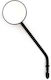 MCS Motorcycle Mirror 1pcs Silver