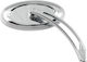 Arlen Ness Motorcycle Mirror 1pcs Silver