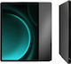 Volte-Tel Flip Cover Silicone Black SAMSUNG TAB S9 FE PLUS X610/TAB S9 FE PLUS 5G LTE X616 X610/TAB