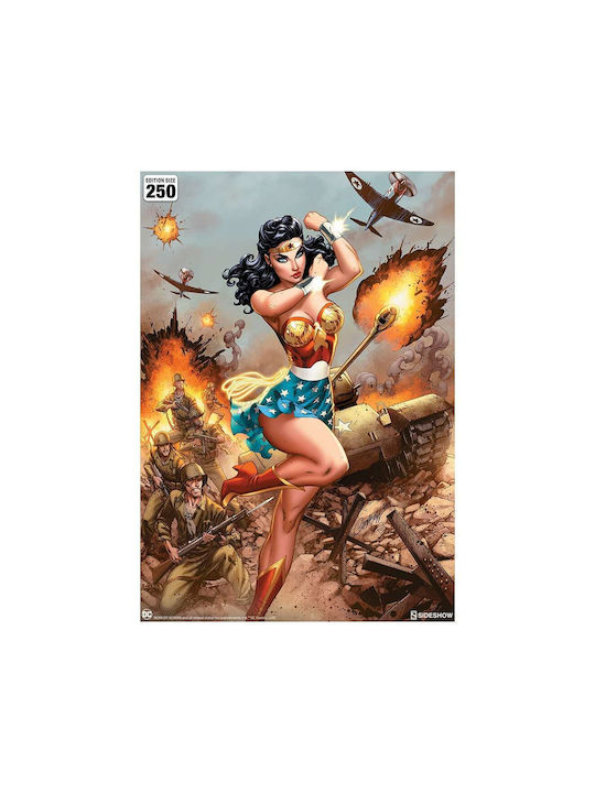 Sideshow Collectibles Αφίσα Dc Comics Wonder Woman #750 Wwii 46x61cm