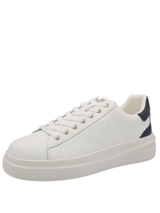 GUESS VIBO FL7VIB LEA12 Zapatillas Bajas Mujer Blanco