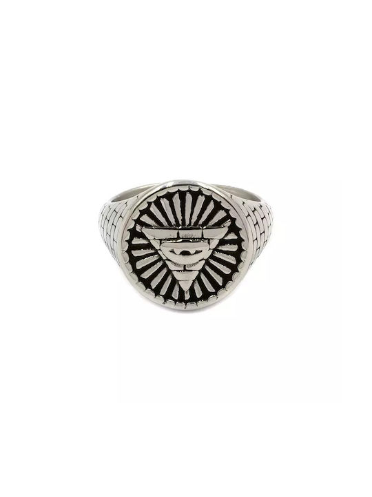 Herren Awear Pearce Silber Ring