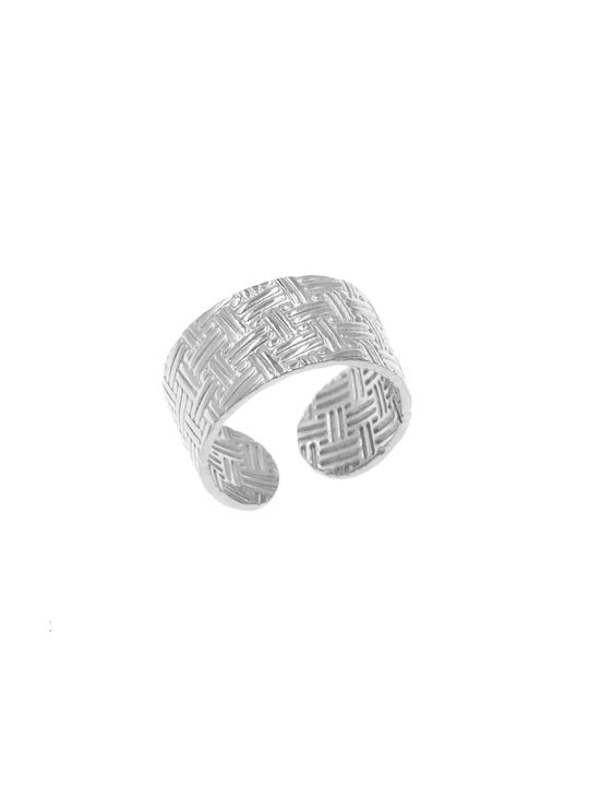 Women's Ring with Stripes 316L steel 307101123