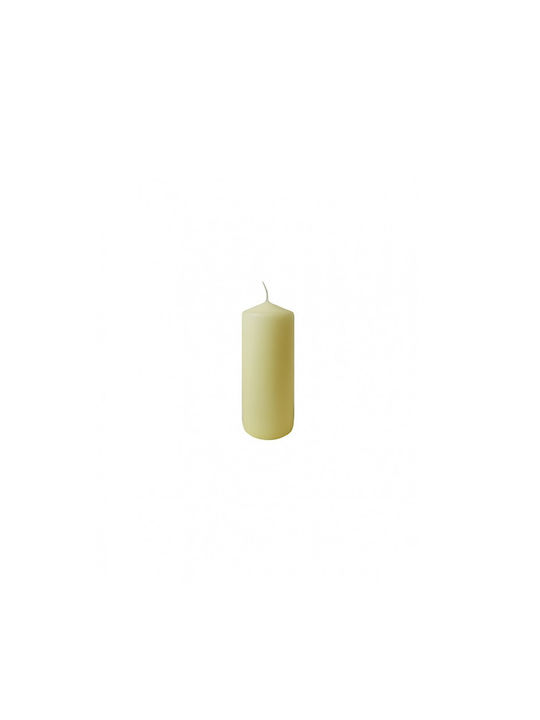 Plastona Decorative Candle Ecru 1pcs