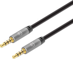 Manhattan 3,5mm Stecker-3,5mm Stecker 1m