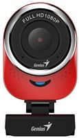 Genius Qcam 6000 Web Camera Full HD 1080p Κόκκινη 32200002408