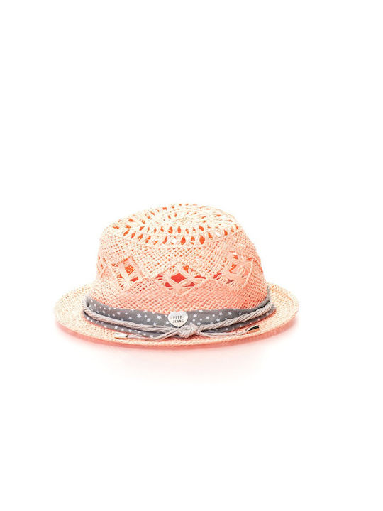 Pepe Jeans Kids' Hat Straw Pink