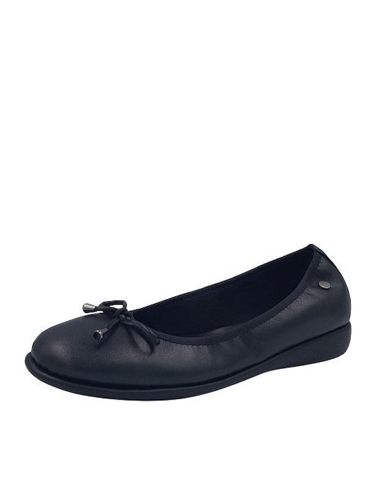 Flex&Go Pantofi balerini pentru femei in Negru Culori