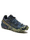 Salomon Speedcross 6 Gore-tex Sport Shoes Trail Running Waterproof with Gore-Tex Membrane Grisaille / Carbon / Tea