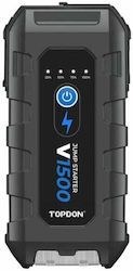Topdon V1500 Преносим Стартер за батерия 10000mAh Topdon V1500 Преносим Стартер за батерия 10000mAh
