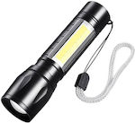 LTC Audio Rechargeable Flashlight LED IP65 with Maximum Brightness 450lm