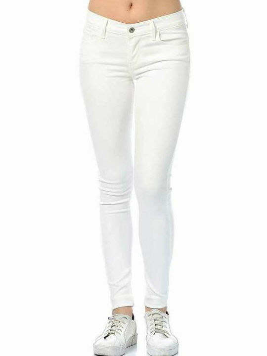 Levi's Women's Jean Trousers in Skinny Fit White