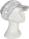 Silver Carnival Hat with Sequils