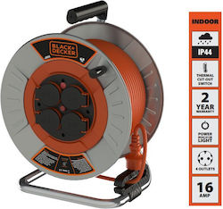 Black & Decker Μπαλαντέζα Καρούλι 4 Θέσεων Black & Decker Μπαλαντέζα Καρούλι 4 Θέσεων
