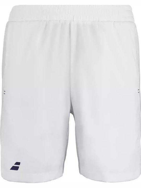 Babolat Play 3MP2061-1000 Ανδρικό Σορτς Λευκό