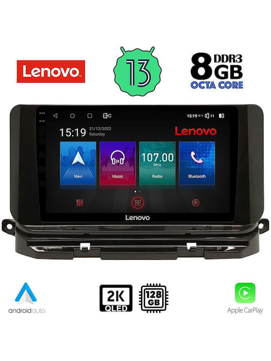 Lenovo Sistem Audio Auto pentru Skoda Octavia 2021> (Bluetooth/USB/WiFi/GPS) cu Ecran Tactil 10"
