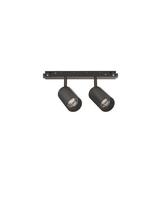 Ideal Lux Ego Track Double Built-In Led Natural...